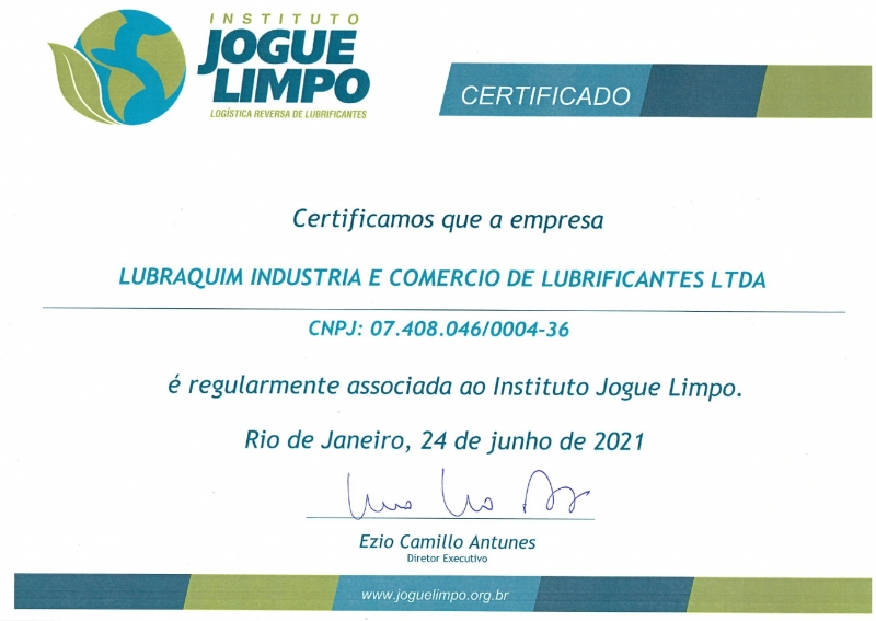 Instituto Jogue Limpo - logística reversa de lubrificantes - Instituto Jogue  Limpo